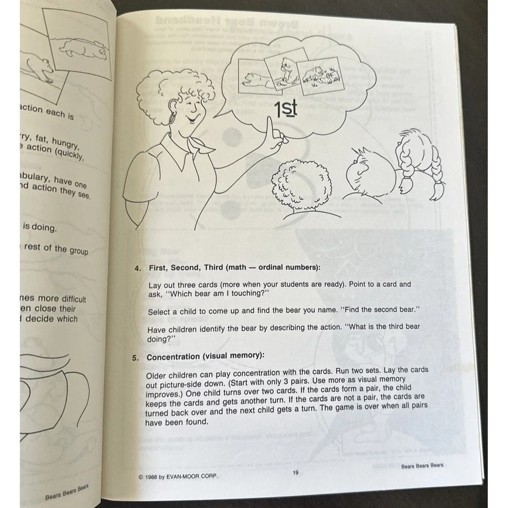 Vtg Bears, Bears, Bears: A complete Unit for the Busy Teacher  Level: Pre K-1